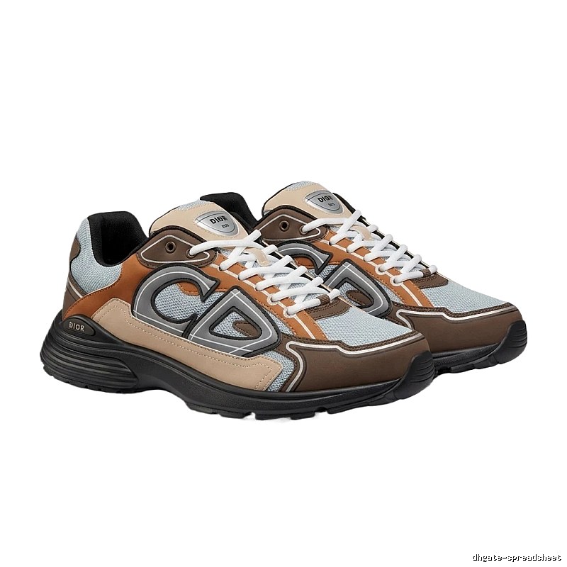 Dior retro-style color-blocking sneakers
