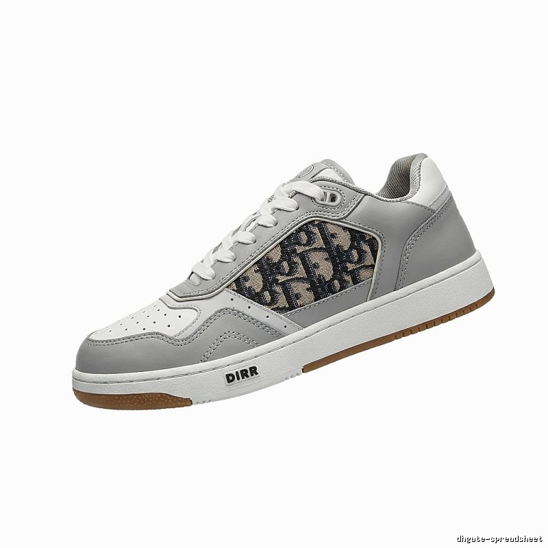 Dior retro-style gray and white sneakers