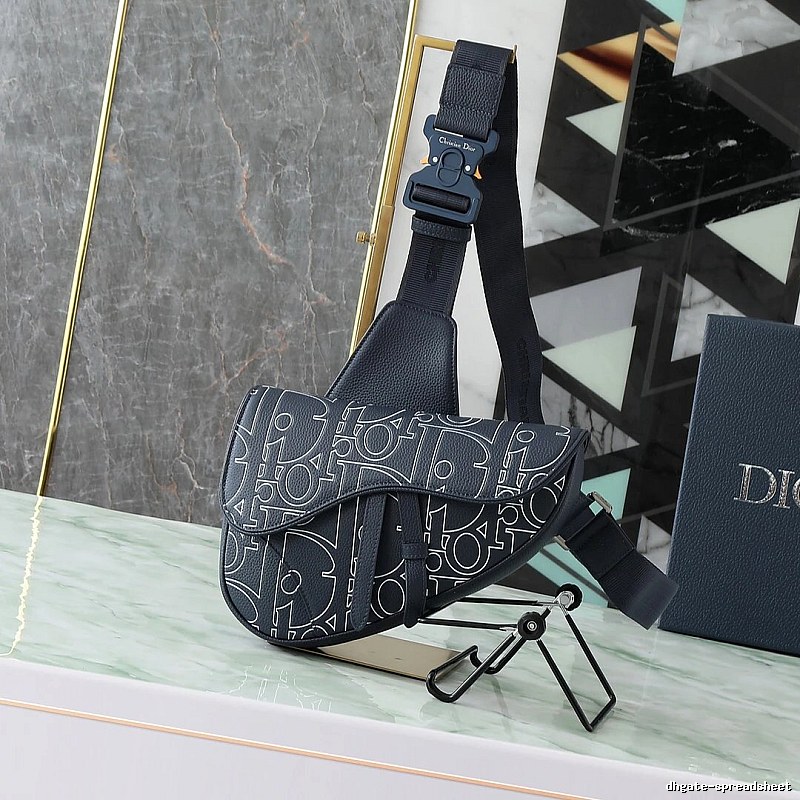 Dior Saddle bag Black Oblique Select Edition