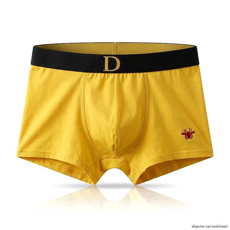 Dior's fashionable yellow panties.