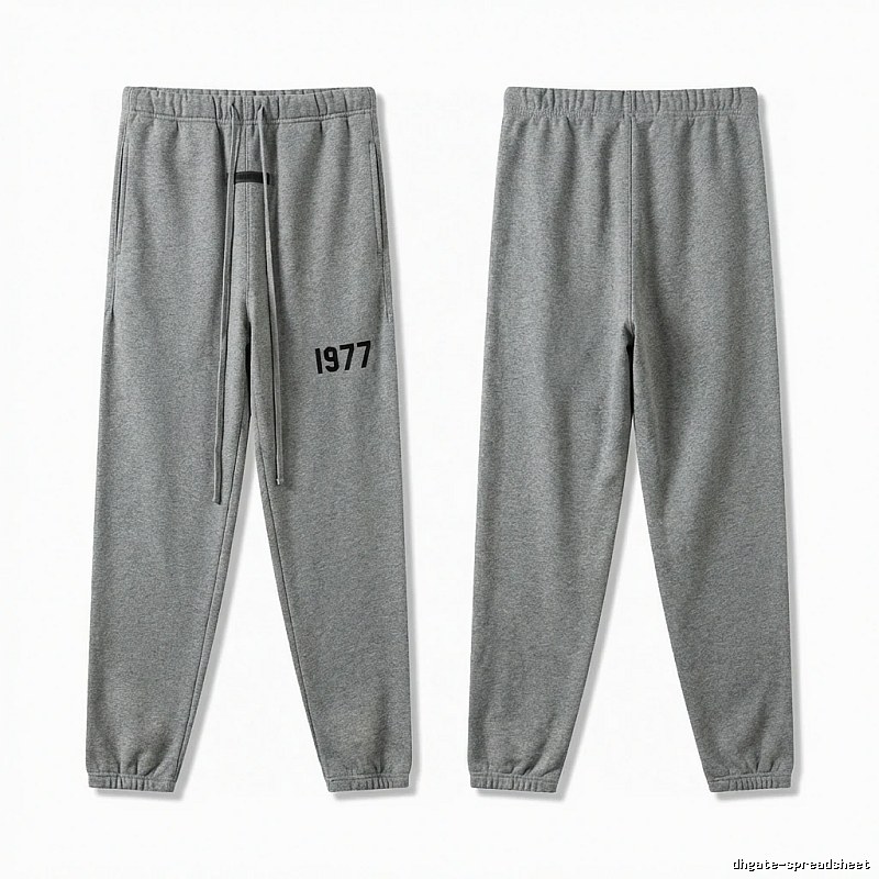 ESSENTIALS 1977 Casual Grey Sweatpants
