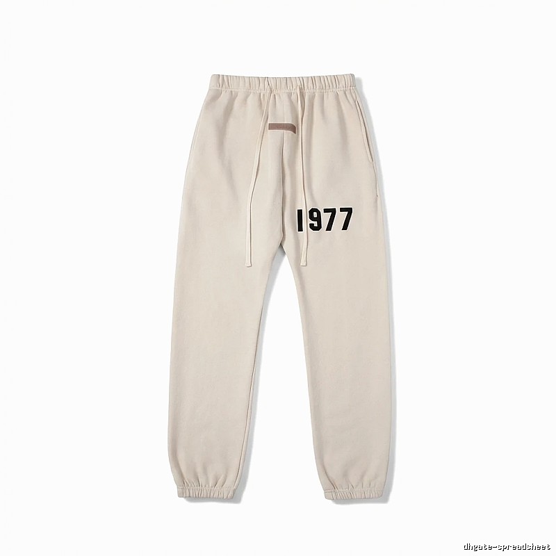 ESSENTIALS 1977 Minimalist Style Beige Pants