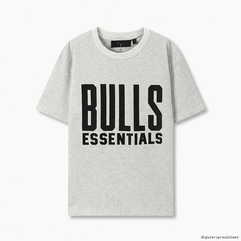 ESSENTIALS Bulls Style Grey T-shirt