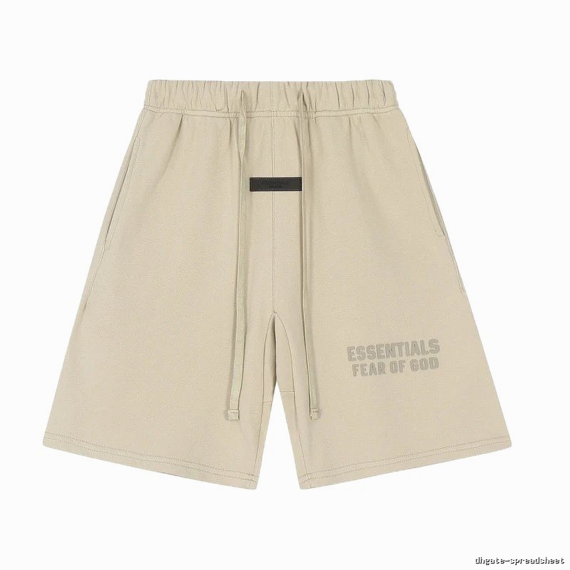 ESSENTIALS casual khaki shorts
