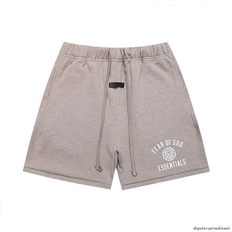 ESSENTIALS casual style light gray shorts