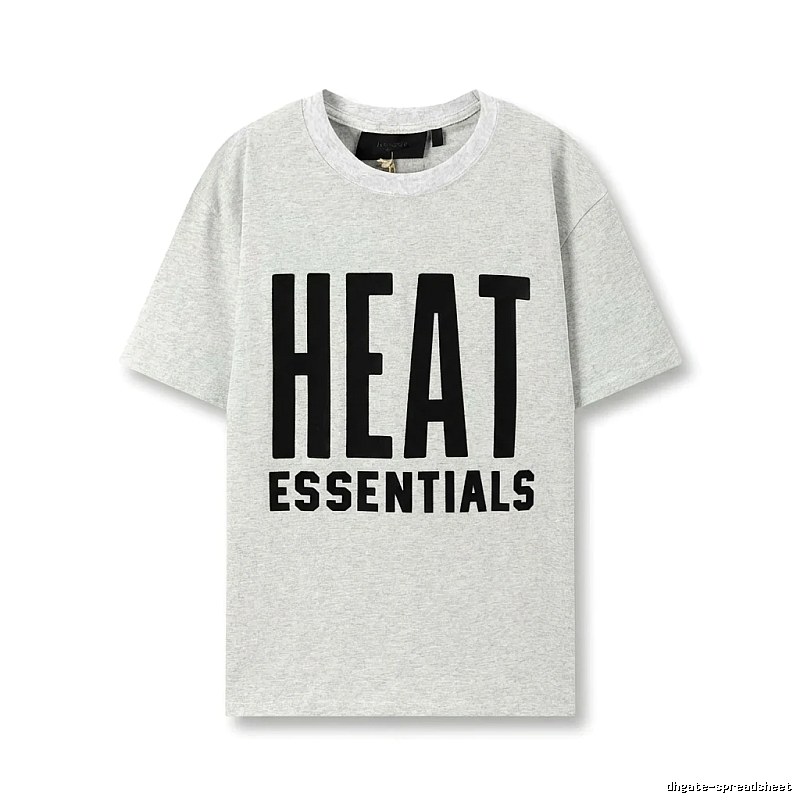 ESSENTIALS HEAT Series Grey T-shirt