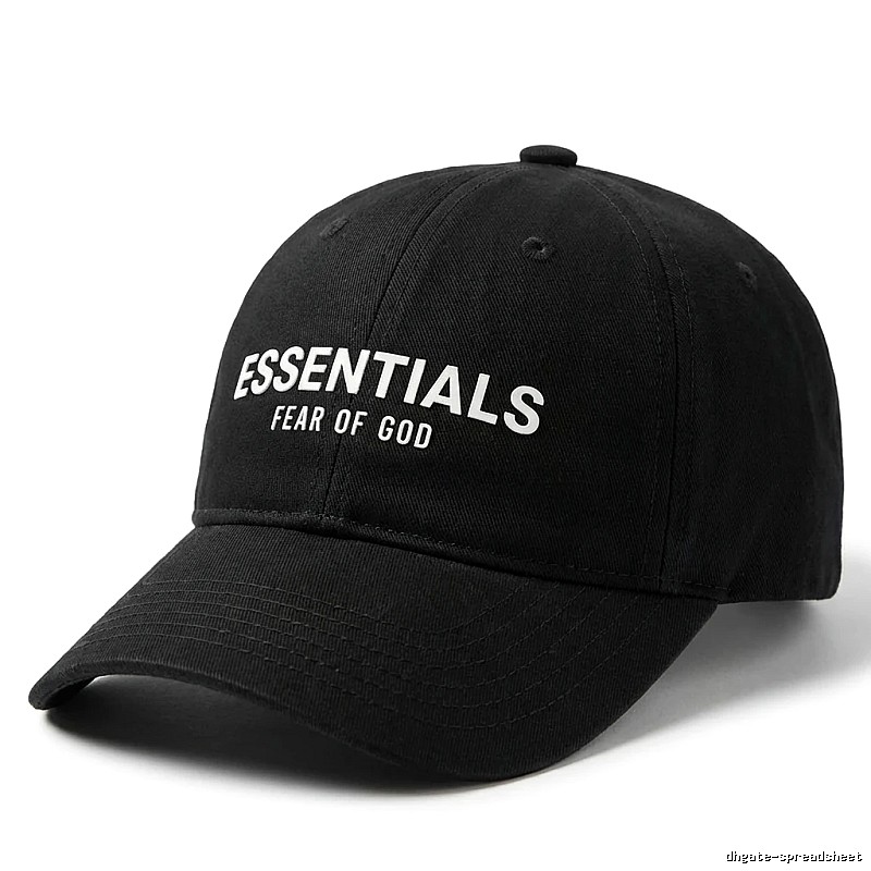 ESSENTIALS minimalist style black hat