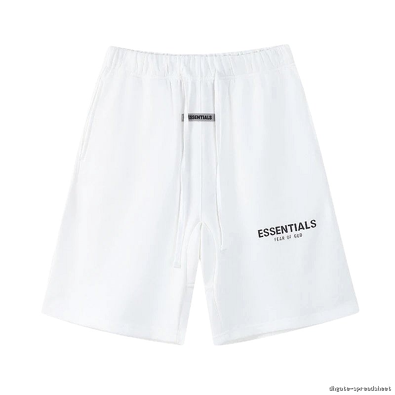 ESSENTIALS minimalist style white shorts
