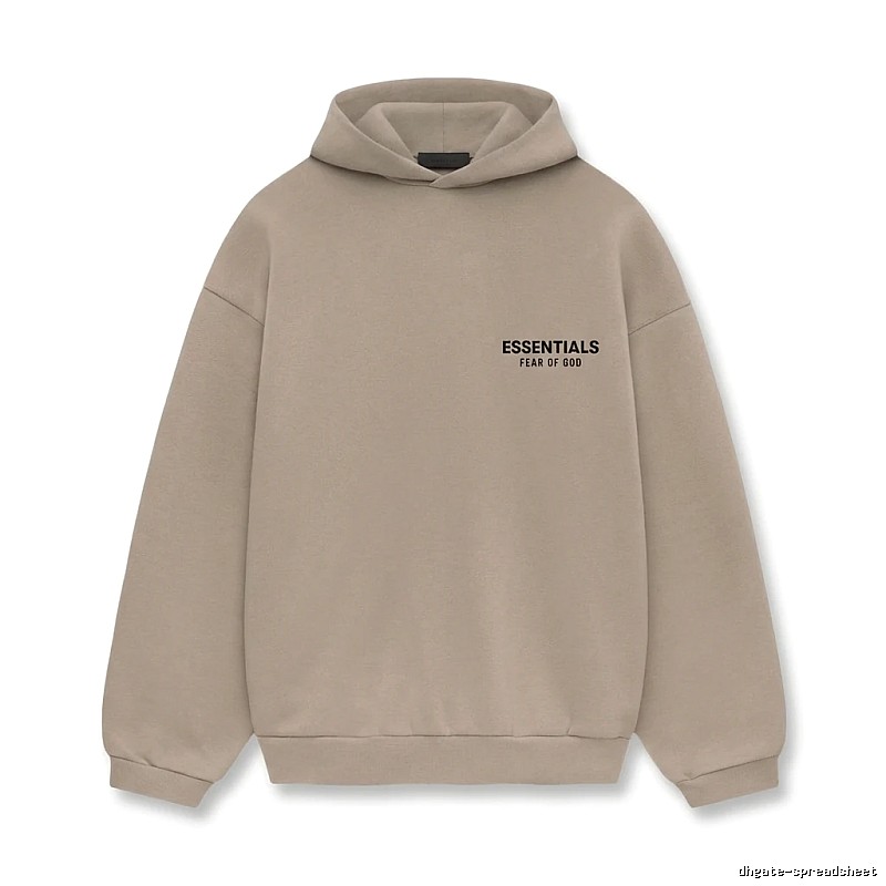 ESSENTIALS Simple Style Khaki Sweatshirt