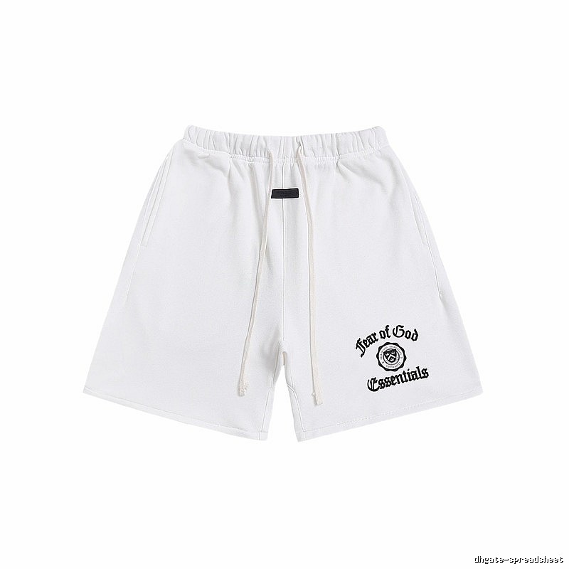 ESSENTIALS Trendy Brand Simple White Shorts