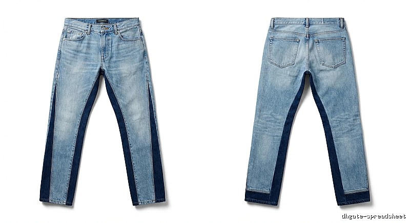 Gallery Dept. Color - Blocked Retro - Style Jeans