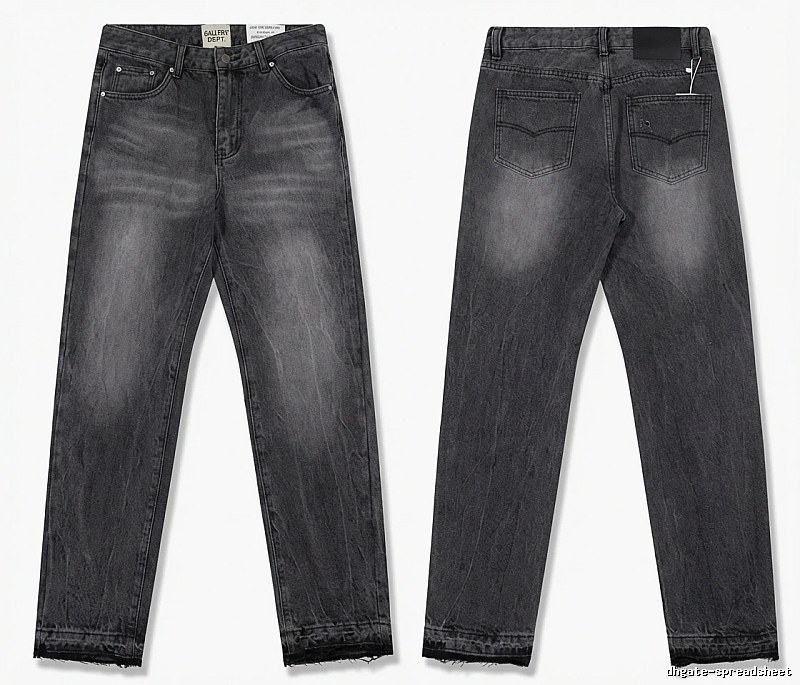 Gallery Dept. Distressed Black Jeans