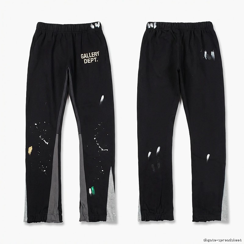 Gallery Dept Graffiti Style Black Long Pants