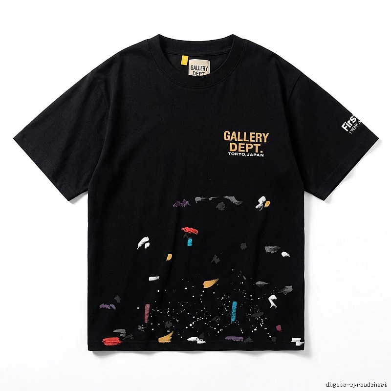 Gallery Dept Graffiti Style Black T-shirt