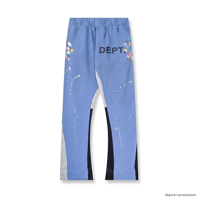 Gallery Dept Graffiti Style Blue Trousers