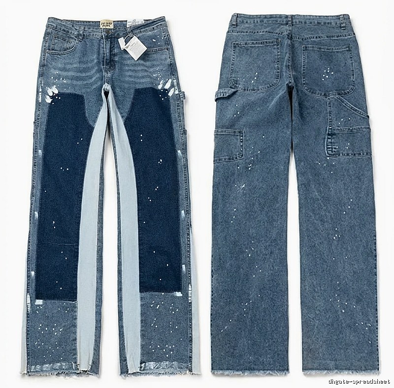 Gallery Dept graffiti-style jeans