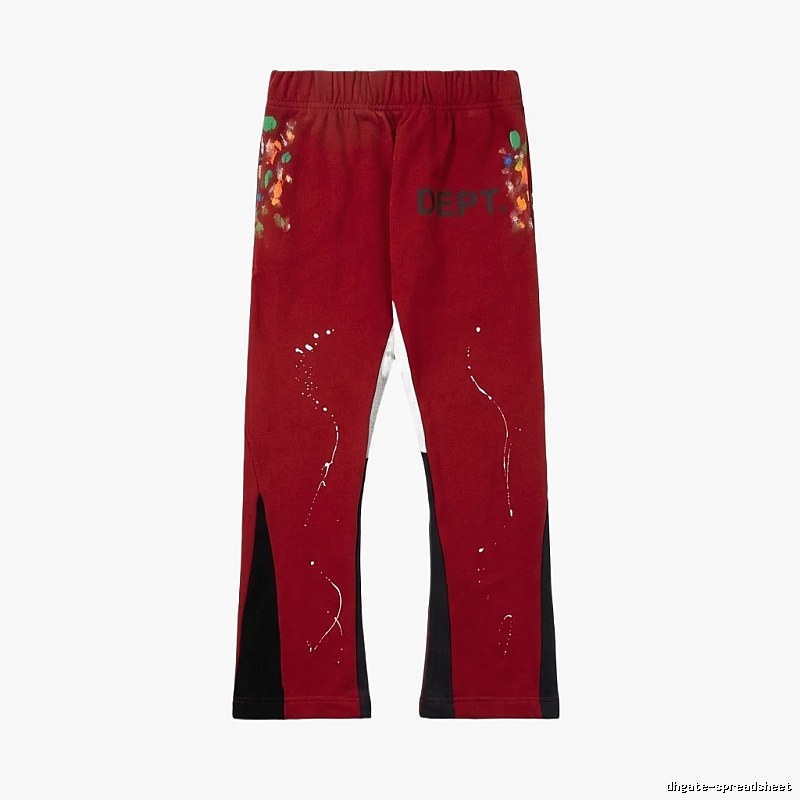 Gallery Dept Graffiti Style Red Pants