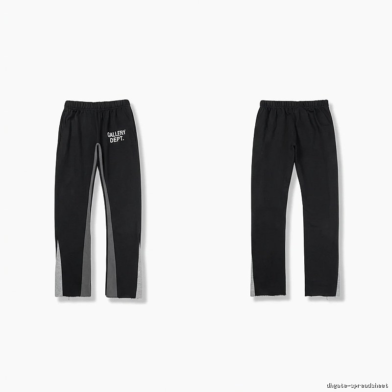 Gallery Dept. Patchwork Style Black Trousers