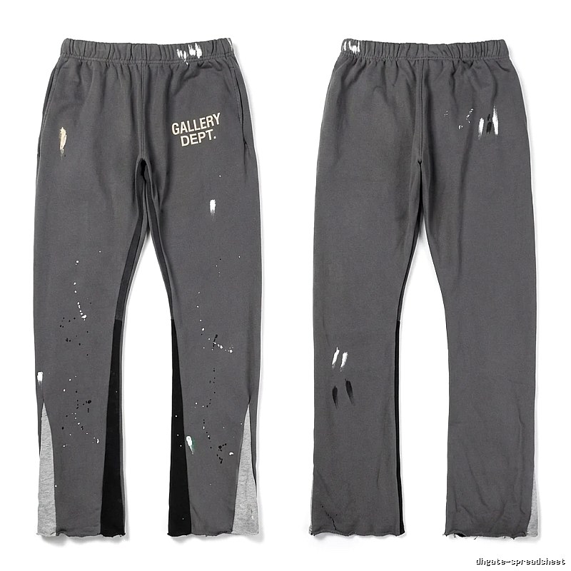 Gallery Dept Ripped Grey Sweatpants