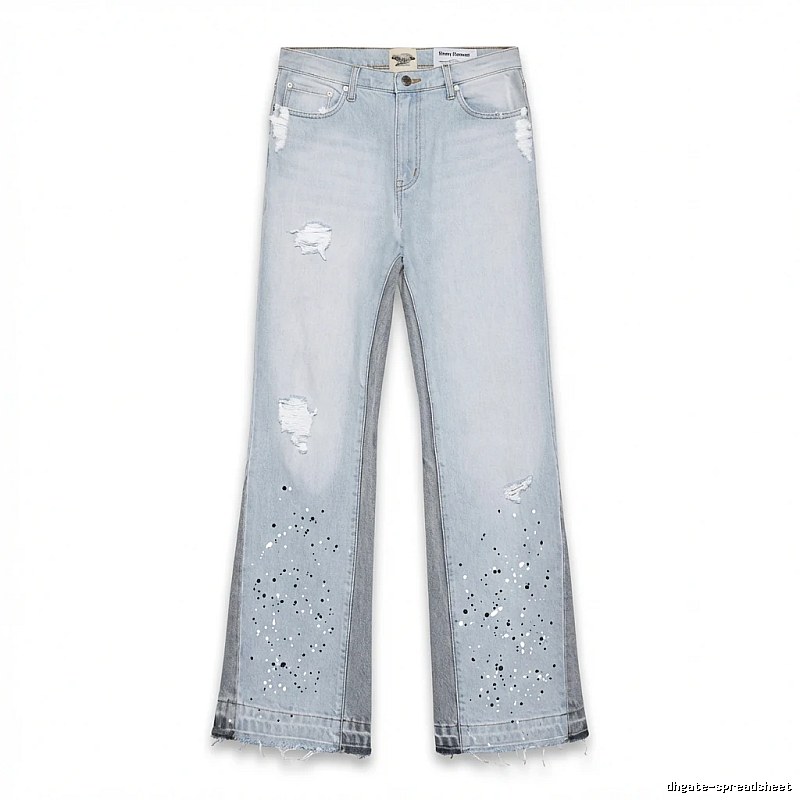 Gallery Dept Ripped Light Blue Jeans