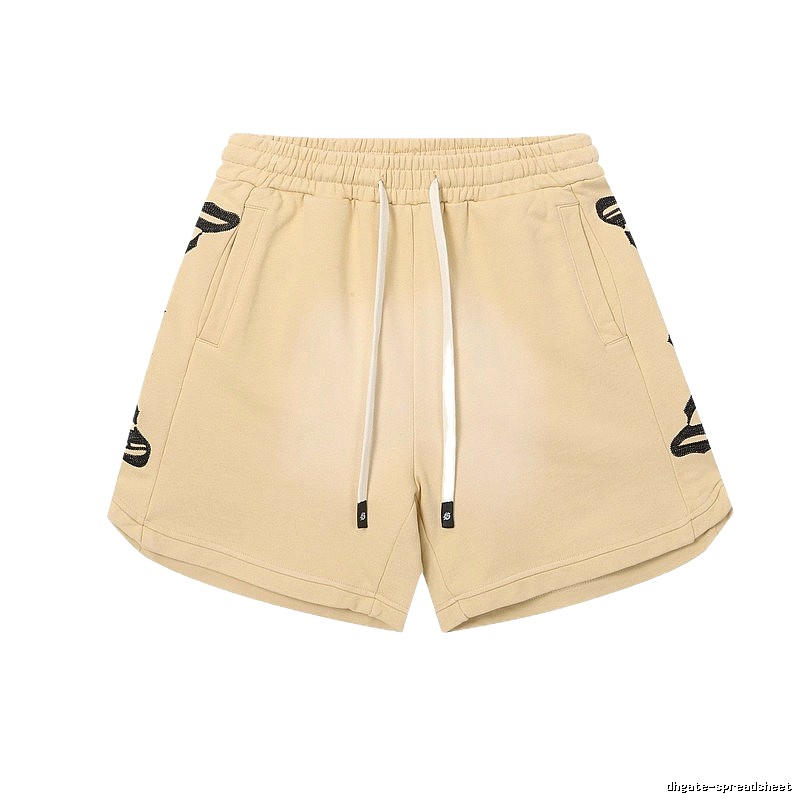 Godspeed Print Street Style Khaki Shorts