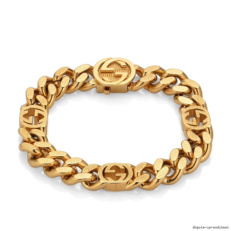 Gucci golden retro-style bracelet
