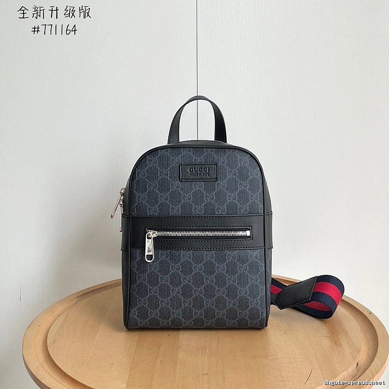 Gucci Small GG backpack Dark Monogram Canvas