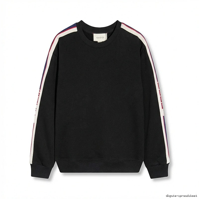 Gucci striped casual style black sweatshirt