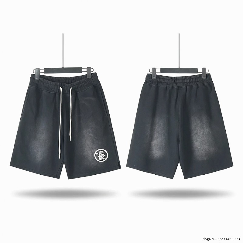 Hellstar dark style black shorts