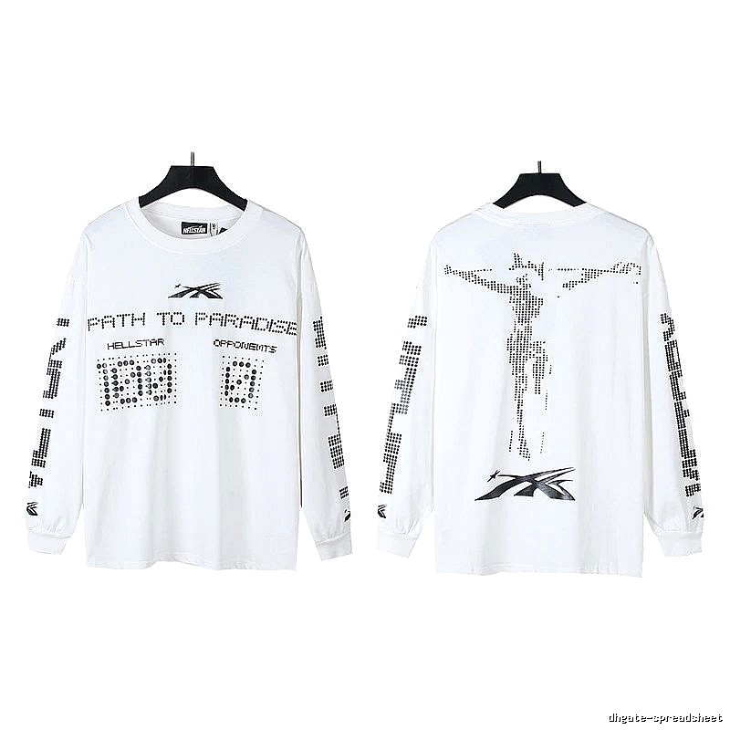 Hellstar religious style white T-shirt