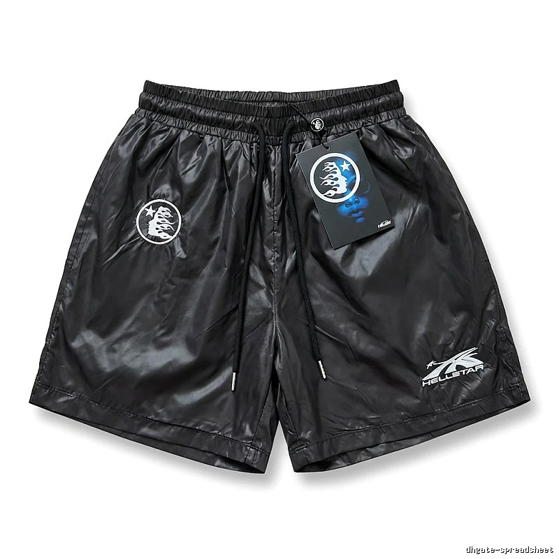Hellstar Trendy and Cool Style Black Shorts
