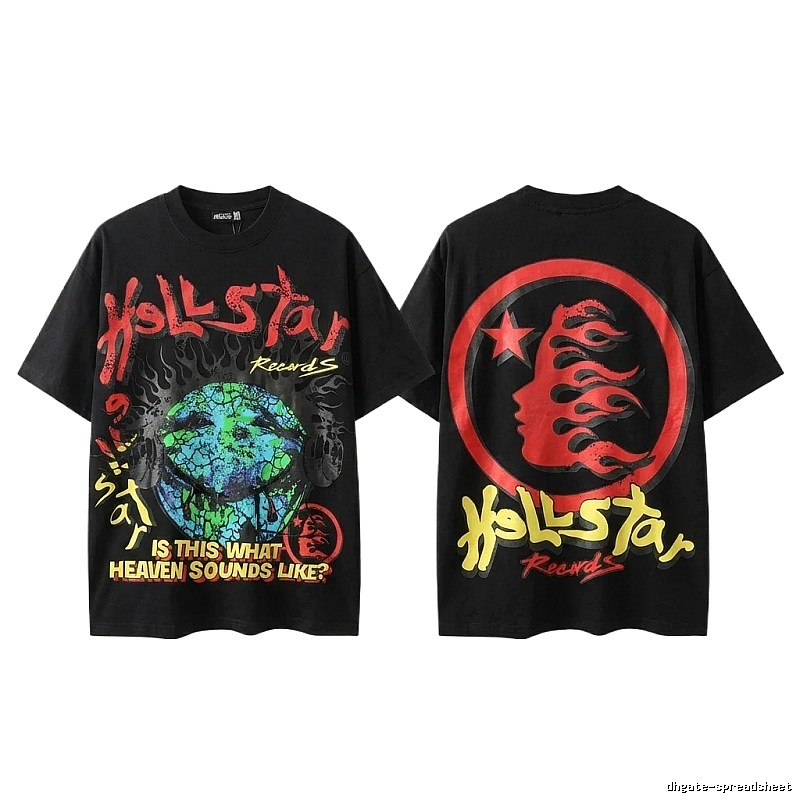 Hellstar Trendy Style Black T-shirt