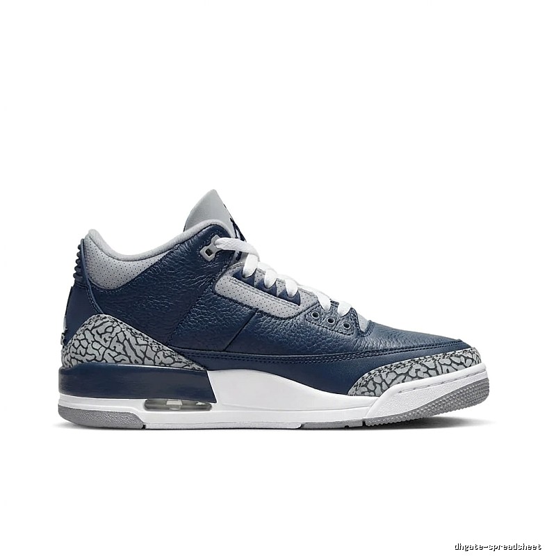 Jordan AJ3 Retro Blue-Gray Shoes
