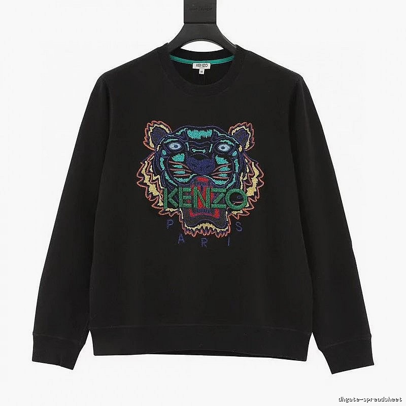Kenzo Style Kc32 Tiger SweatShirt Campus Look Graphic
