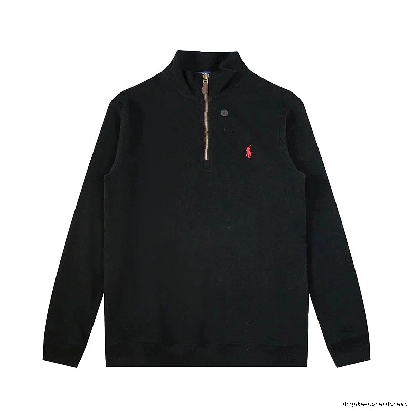 Lacoste Daily Quarter-zip sweatshirt Black Quarter Zip for City Outfits