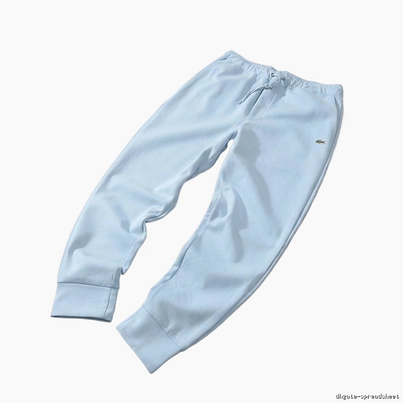 Lacoste simple and casual light blue sweatpants