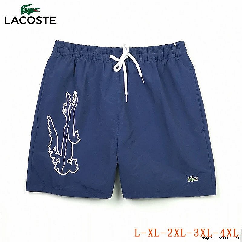 Lacoste Summer Swim shorts Navy Drawstring Subtle with Bold Graphic