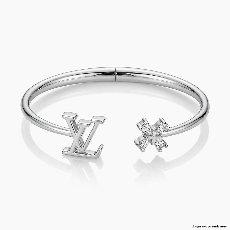 Louis Vuitton Silver Fashion Bracelet