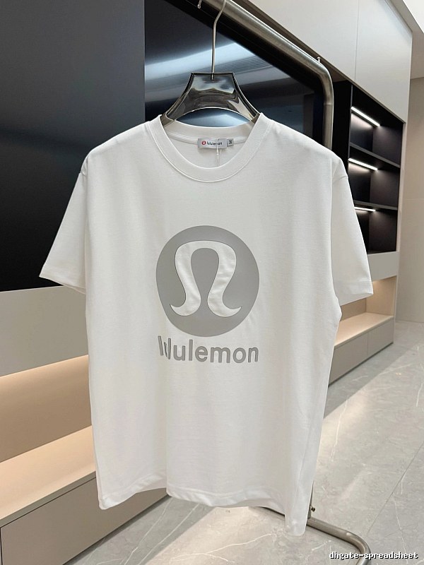 lululemon Classic Printed Sporty White T-Shirt