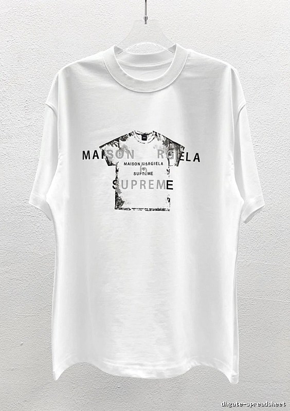 Maison Margiela Co-branded Street Style White T-shirt