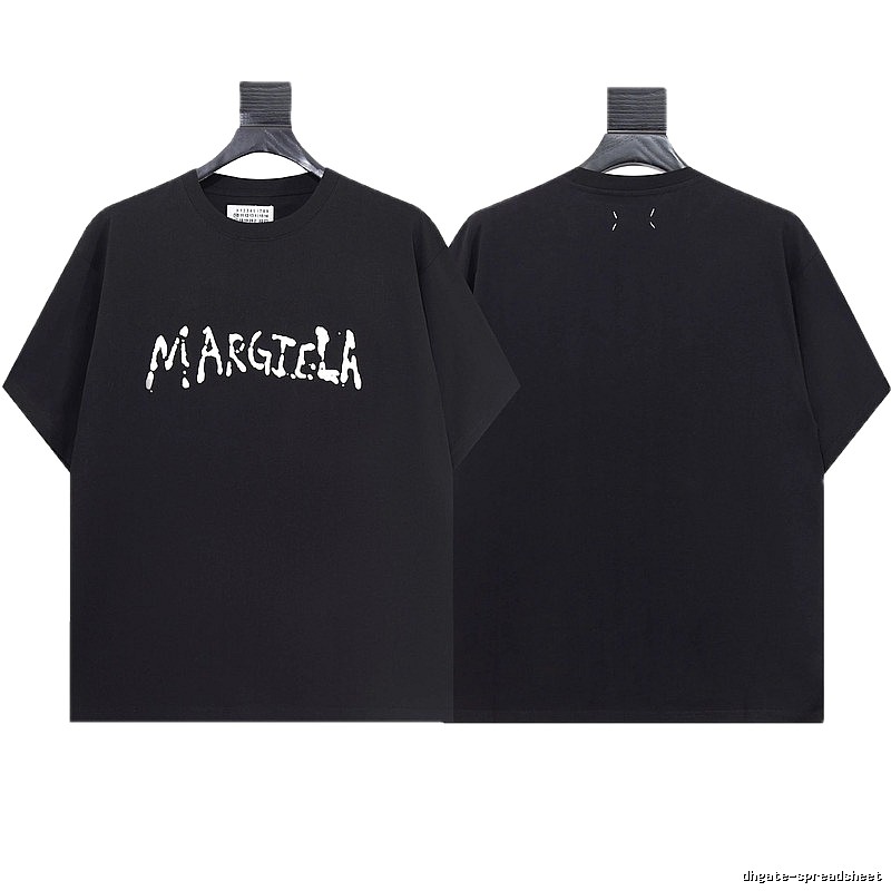 Maison Margiela Graffiti High Street Black Short-sleeve T-shirt