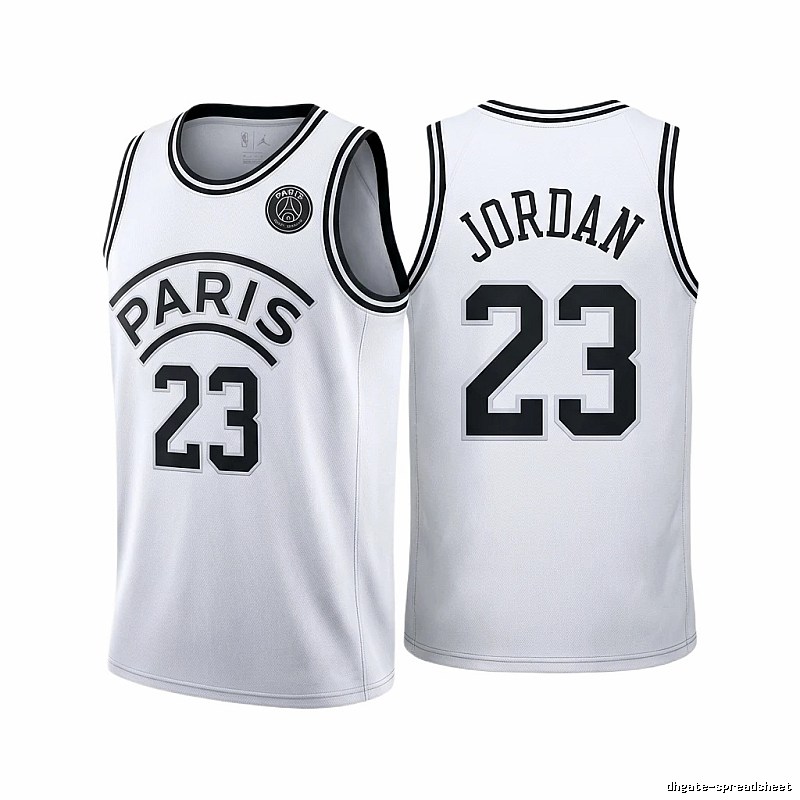 Michael Jordan retro-style white jersey