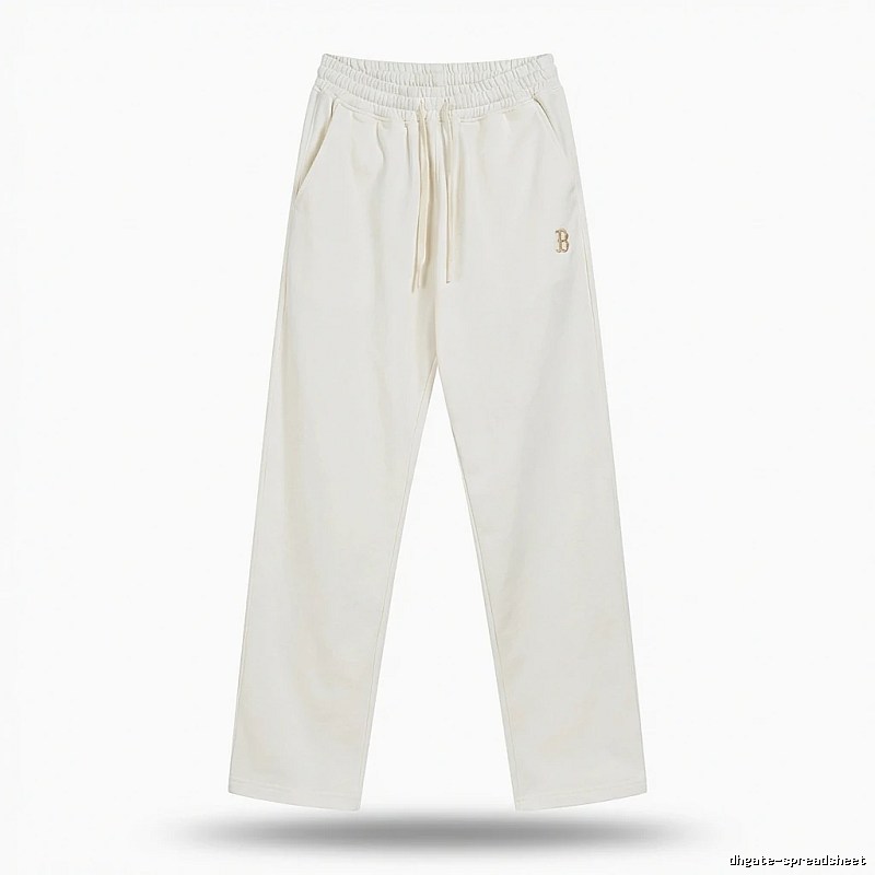 MLB casual style white sweatpants
