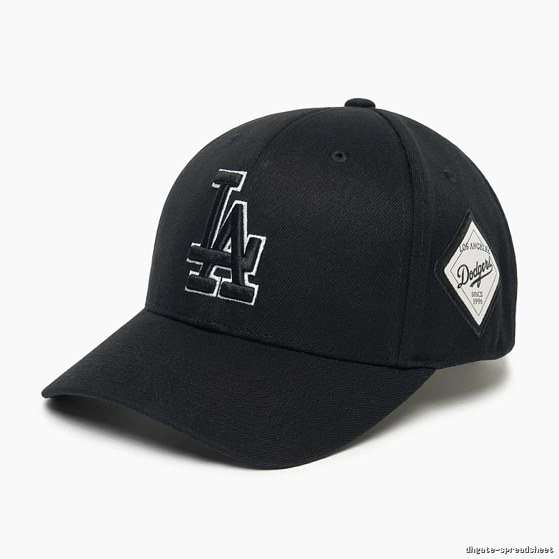 MLB Dodgers black baseball cap