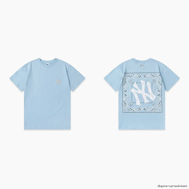MLB retro light blue T-shirt