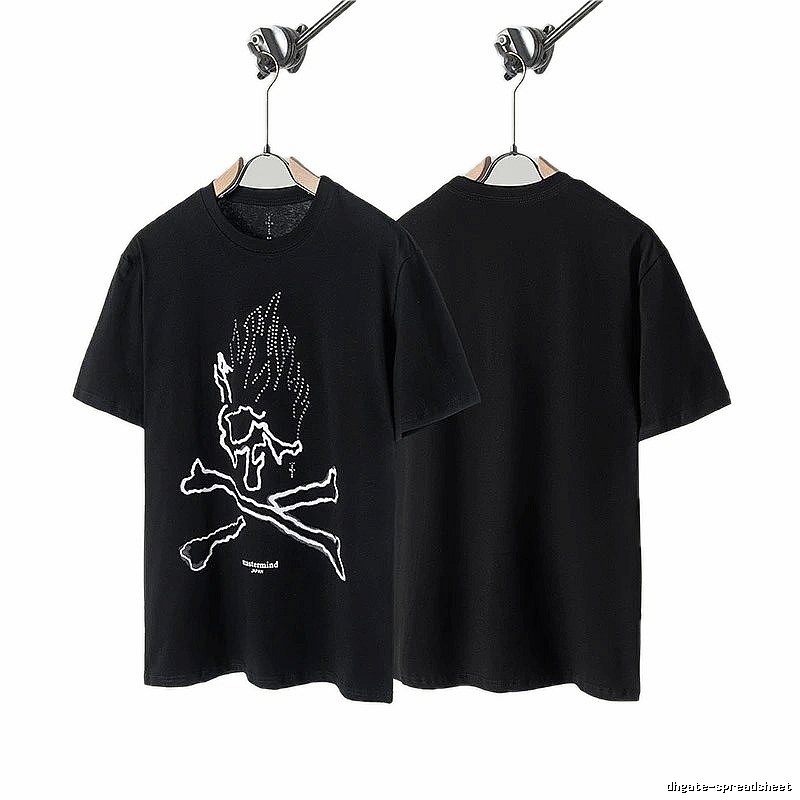 MMJ x Travis Scott Skull Street Style Black T-Shirt