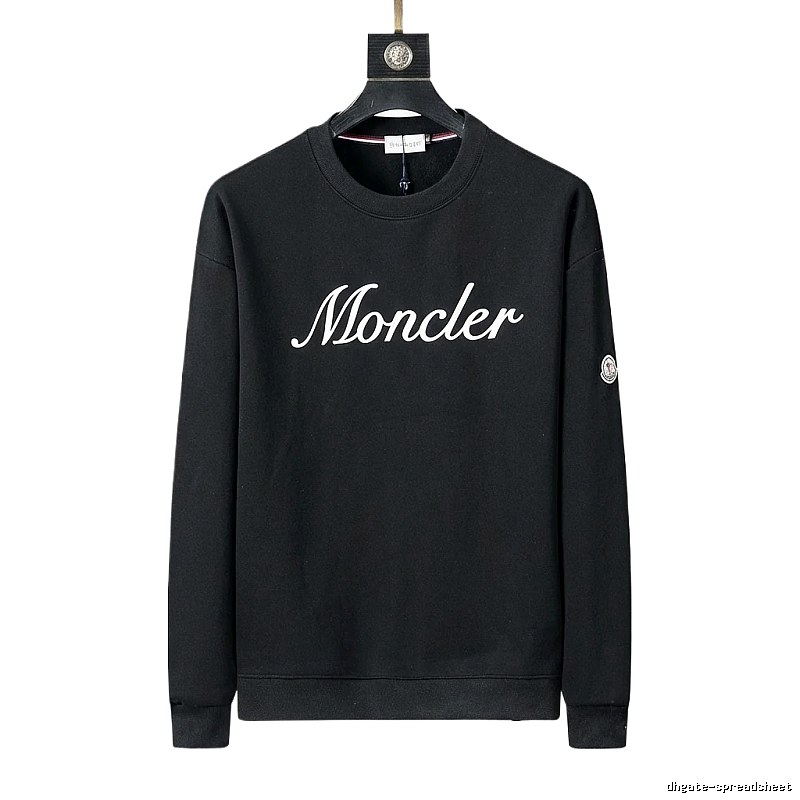 Moncler black simple sweatshirt