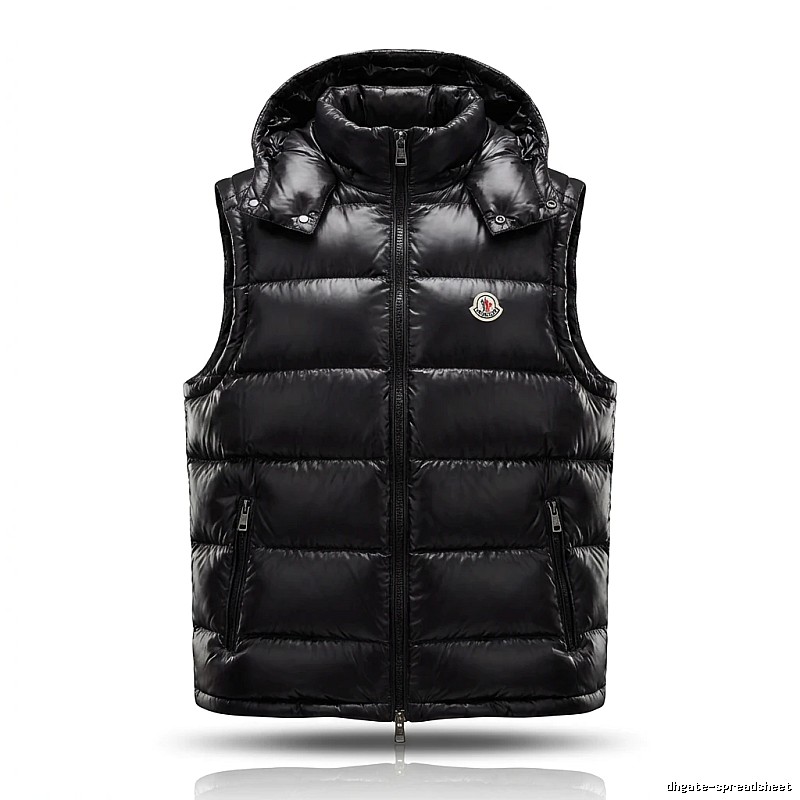 Moncler Black Trendy and Cool Down Vest