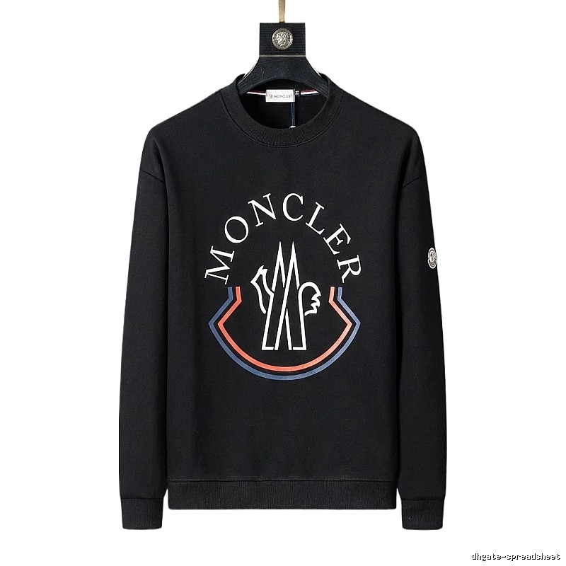 Moncler Classic and Stylish Black Sweatshirt