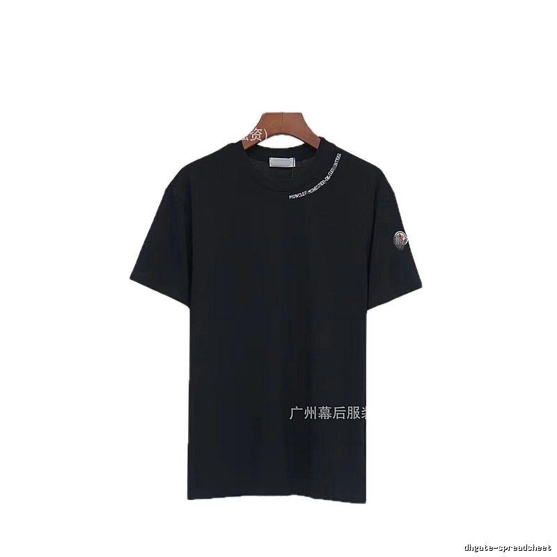 Moncler Classic Casual Style Black Short-sleeve T-shirt